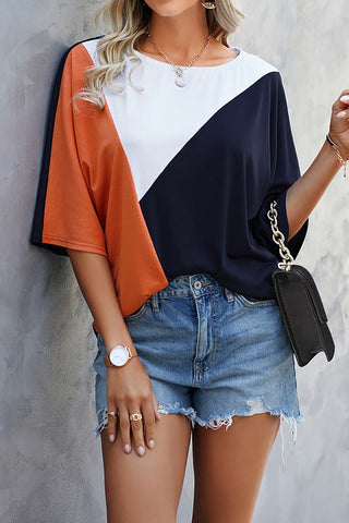 Color Block Styled Top